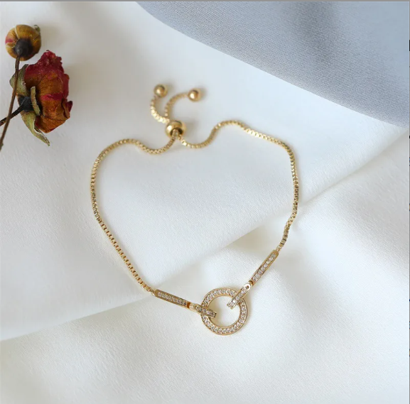 Gold Adjustable Bracelet