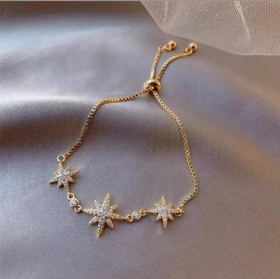 Gold Star Bracelet